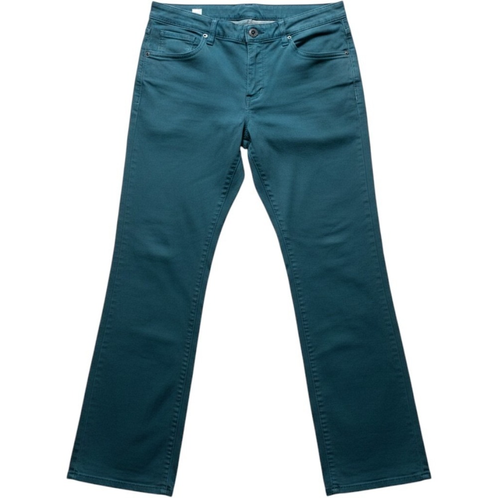 Volcom Kinkade Jeans Mens 32x32 Blue Regular Fit Straight Stretch Denim Pants